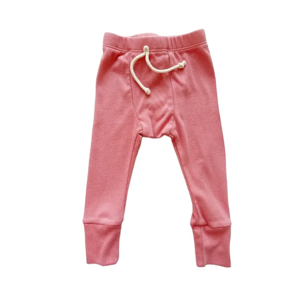Childhoods Rib Knit Top + Bottom Set In Crepe Size 12-18m